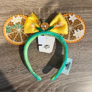 Orange Bird Minnie Mouse ears